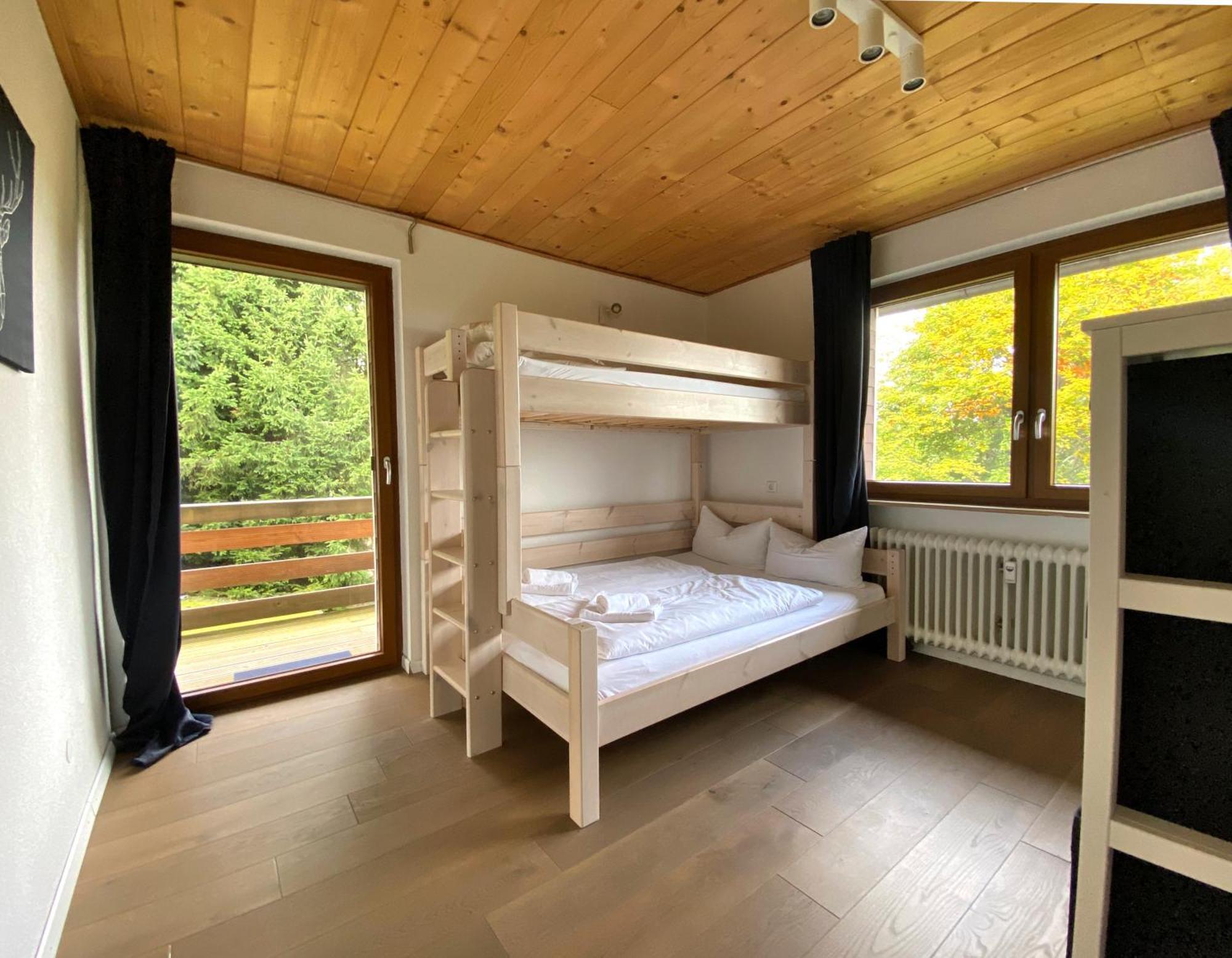 Ferienwohnung Seeblick Nr 2 5-Zimmerwohnung - Feldberg Baerental Rotwasser Eksteriør billede